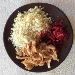 MBG - Cauliflower Rice, Chicken & Kim Chi